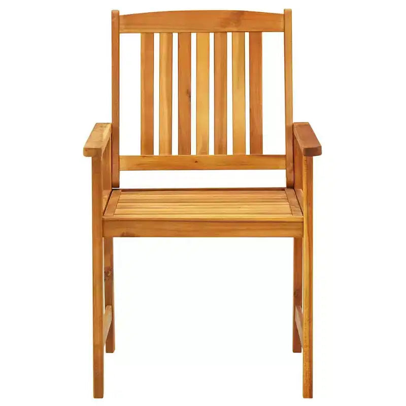 vidaXL Ensemble de salle à manger de jardin 3 pcs Marron Bois d'acacia massif
