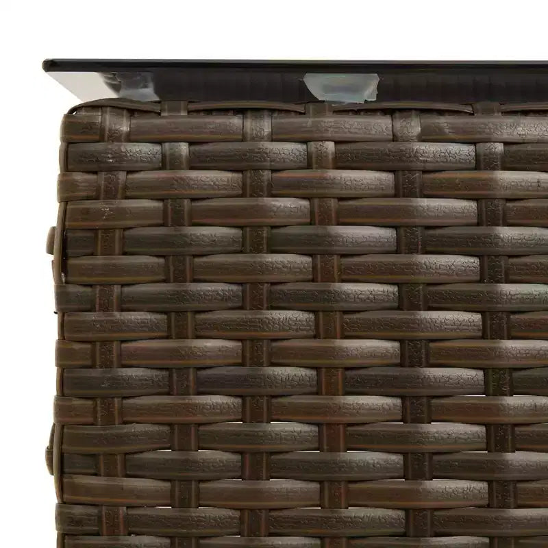 vidaXL Salon de jardin avec coussins 2 pcs Résine tressée noir et crème