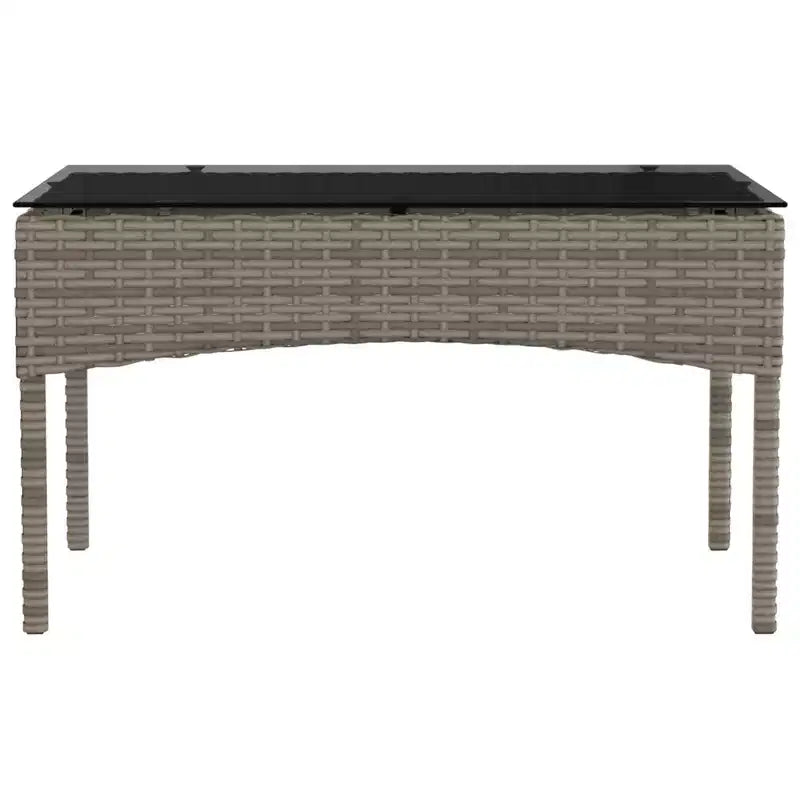 vidaXL Salon de jardin avec coussins 2 pcs Résine tressée noir et crème