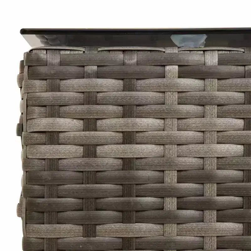 vidaXL Salon de jardin avec coussins 2 pcs Résine tressée noir et crème