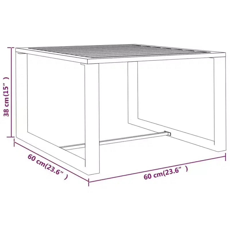 vidaXL Salon de jardin 11 pcs avec coussins aluminium anthracite