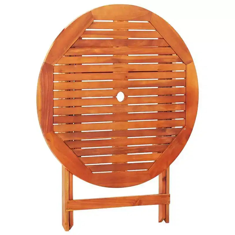 vidaXL Ensemble de salle à manger d'extérieur pliable 5 pièces en bois d'eucalyptus massif