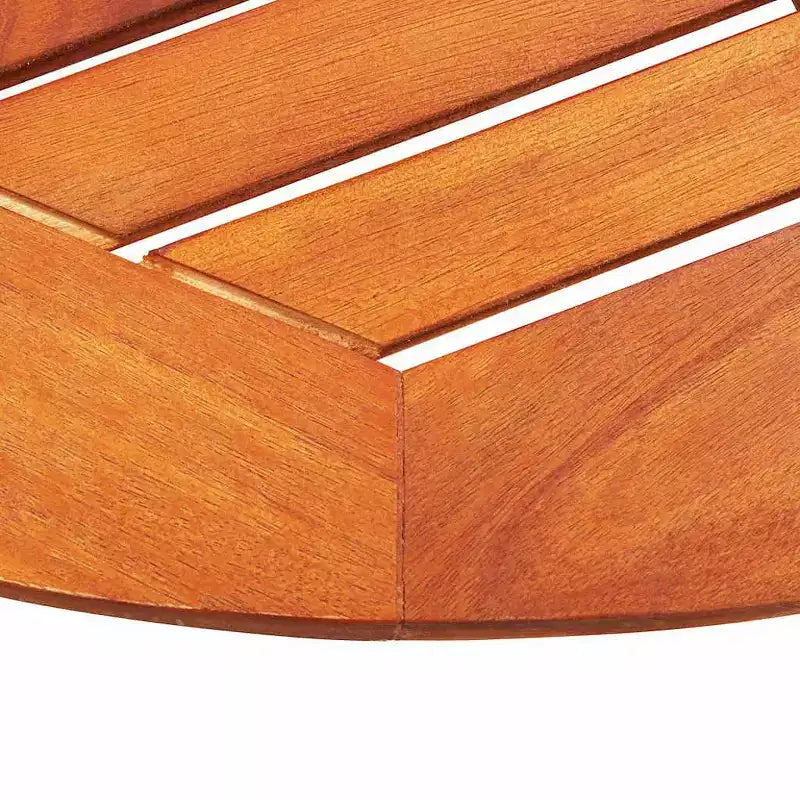 vidaXL Ensemble de salle à manger d'extérieur pliable 5 pièces en bois d'eucalyptus massif
