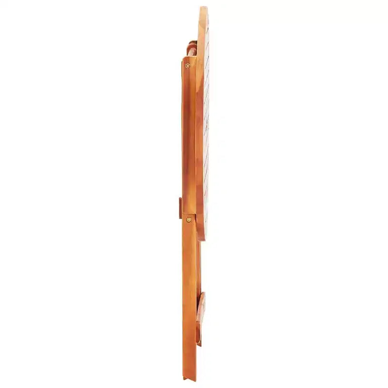 vidaXL Ensemble de salle à manger d'extérieur pliable 5 pièces en bois d'eucalyptus massif