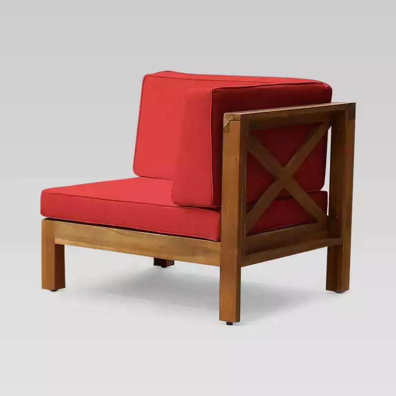 Canapé modulable Brava 2 places en acacia - Christopher Knight Home