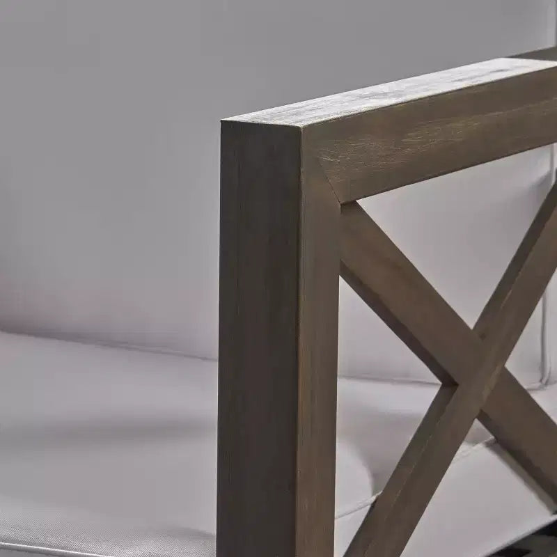 Ensemble de mobilier de jardin modulable 6 pièces en bois d'acacia Brava - Christopher Knight Home