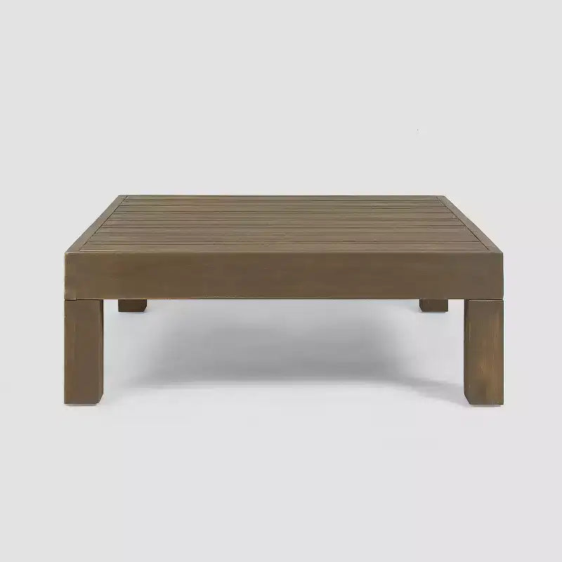 Ensemble de mobilier de jardin modulable 6 pièces en bois d'acacia Brava - Christopher Knight Home