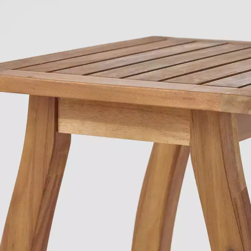 Ensemble de 2 chaises longues en bois d'acacia Mahalo - Christopher Knight Home