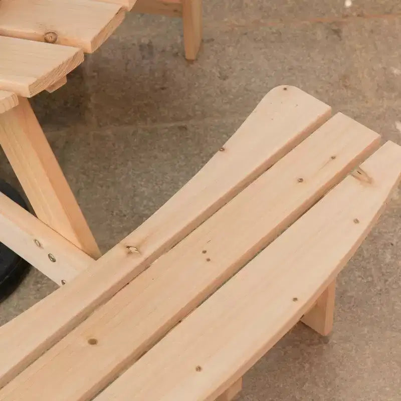 Table de pique-nique ronde en bois pour extérieur Gardenised avec banc, 6 places avec trou pour parasol
