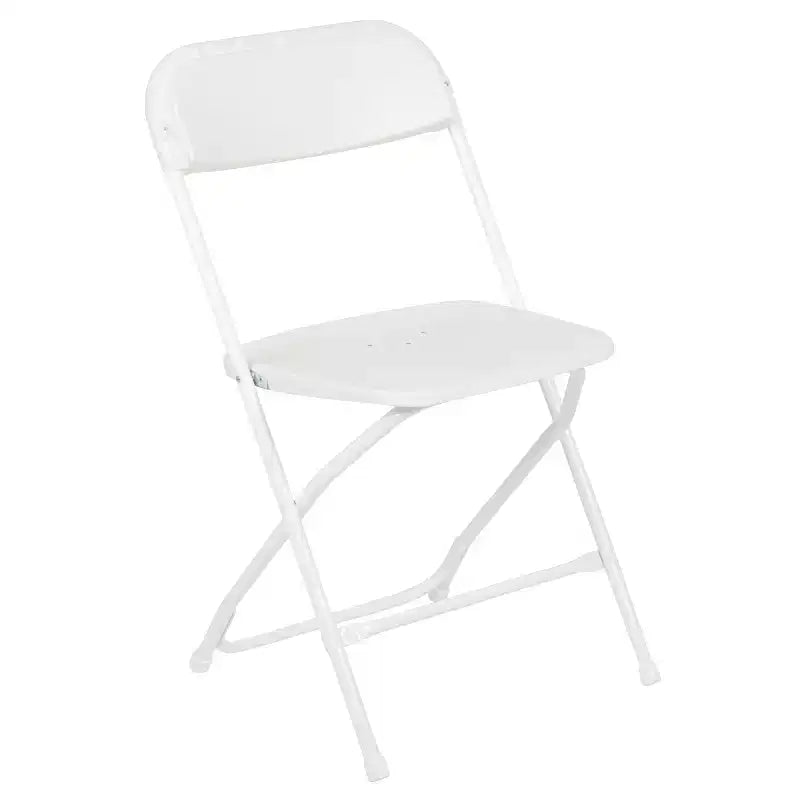 Ensemble Tente et Meubles Pliants Flash Furniture pour Événements - Tente Barnum Pliante 3x3m, Table Pliante 1,80m, Lot de 4 Chaises Pliantes