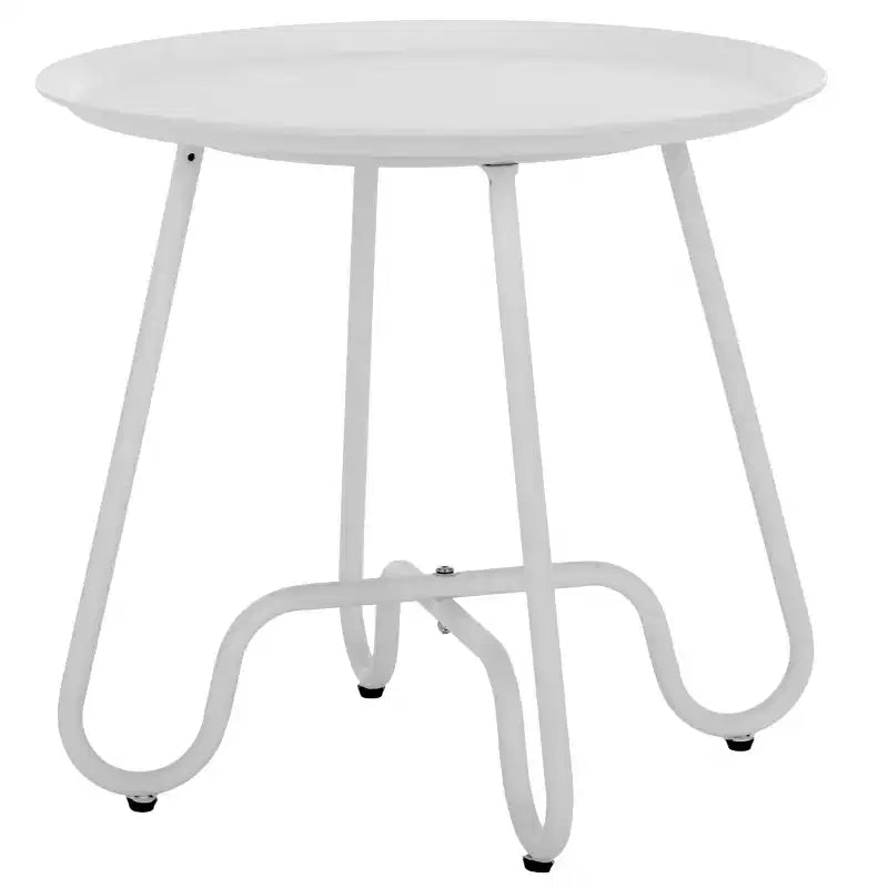 Ensemble de patio 3 pièces Archie - Intérieur/Extérieur - PAT9047 - Blanc/Beige - Safavieh