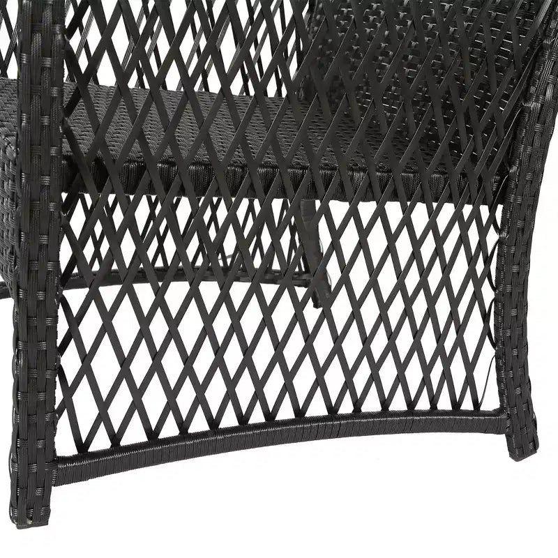 Ensemble de conversation de patio extérieur WestinTrends 4 pièces