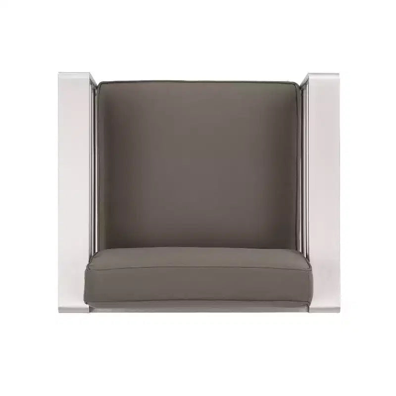 Ensemble de mobilier d'extérieur Cape Coral 5 pièces en aluminium et MGO avec table brasero - Christopher Knight Home